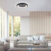 Leuchten-Direkt ANIKA Ceiling Light LED anthracite, 1-light source, Remote control