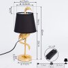 JANINE Table lamp gold, 1-light source