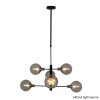 Steinhauer CONSTELLATION Pendant Light grey, black, 6-light sources