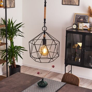 FAVORITA Pendant Light black, 1-light source