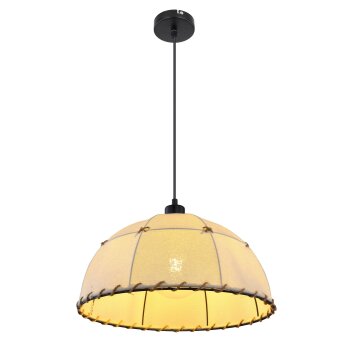 Globo REX Pendant Light black, 1-light source