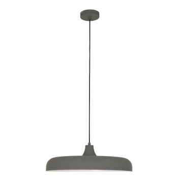 Steinhauer KRISIP Pendant Light grey, white, 1-light source