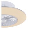 Globo KELLO ceiling fan LED white, 1-light source