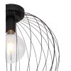 Globo ROZA Ceiling Light black, 1-light source