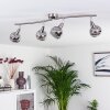 WARGA Ceiling Light LED matt nickel, 4-light sources