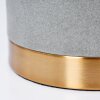 WERUGA Table lamp grey, brass, 1-light source