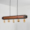 YUMA Pendant Light black, 5-light sources