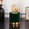 WERUGA Table lamp green, brass, 1-light source