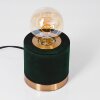 WERUGA Table lamp green, brass, 1-light source