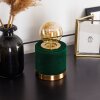 WERUGA Table lamp green, brass, 1-light source