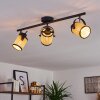 BROEKERHAVEN Ceiling Light black, 3-light sources