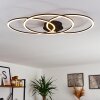 JOHSA Ceiling Light LED black, 3-light sources