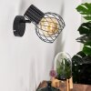 KENIA Wall Light grey, black, 1-light source