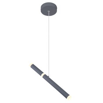Globo KELSY Pendant Light LED grey, 1-light source