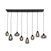 Steinhauer REFLEXION Pendant Light grey, black, 8-light sources