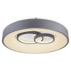 Globo MAVY Ceiling Light LED grey, 1-light source
