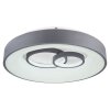 Globo MAVY Ceiling Light LED grey, 1-light source