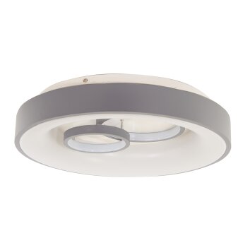 Globo MAVY Ceiling Light LED grey, 1-light source