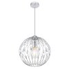 Globo HANAKO Pendant Light chrome, 1-light source