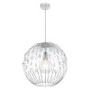 Globo HANAKO Pendant Light chrome, 1-light source