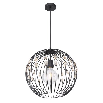 Globo HANAKO Pendant Light black, 1-light source