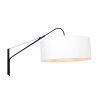 Steinhauer GRAMINEUS Wall Light black, white, 1-light source