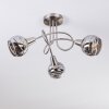 WARGA Ceiling Light LED matt nickel, 3-light sources
