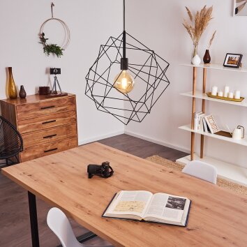 PINGURO Ceiling Light black, 1-light source