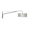 Steinhauer GRAMINEUS Wall Light black, silver, 1-light source