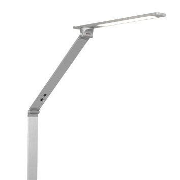 Steinhauer SERENADE Floor Lamp LED stainless steel, white, 1-light source