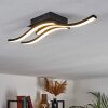 Grossari Ceiling Light LED black, 3-light sources