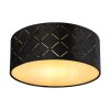 Globo SUNNA Ceiling Light black, 1-light source