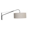 Steinhauer GRAMINEUS Wall Light grey, black, 1-light source