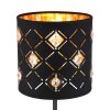 Globo ABBEY Table lamp black, 1-light source
