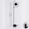 TONTOLOS Floor Lamp LED black, 1-light source