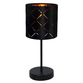 Globo SUNNA Table lamp black, 1-light source