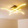 Mapleton ceiling light LED matt nickel, 4-light sources