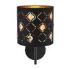 Globo ABBEY Wall Light black, 1-light source