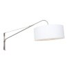 Steinhauer GRAMINEUS Wall Light stainless steel, white, 1-light source