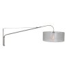 Steinhauer GRAMINEUS Wall Light stainless steel, silver, 1-light source