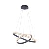 Leuchten-Direkt MUSA Pendant Light LED black, 2-light sources