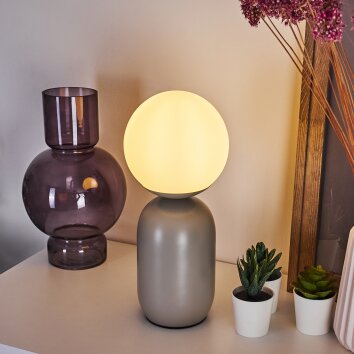 ALOLAS Table lamp grey, 1-light source