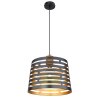 Globo ABLONA Pendant Light black, 1-light source