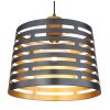 Globo ABLONA Pendant Light black, 1-light source
