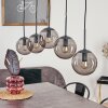 MESAS Pendant Light Smoke-coloured, 5-light sources