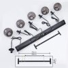 MESAS Pendant Light Smoke-coloured, 5-light sources