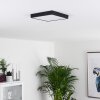 KRAGOS Ceiling Light LED black, white, 1-light source