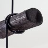 COOL SPRING Pendant Light Dark wood, black, 4-light sources