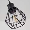COOL SPRING Pendant Light Dark wood, black, 4-light sources