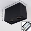 Betsie Ceiling Light black, 2-light sources